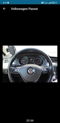Volkswagen Passat cena 45500 przebieg: 267000, rok produkcji 2015 z Piekary Śląskie małe 254